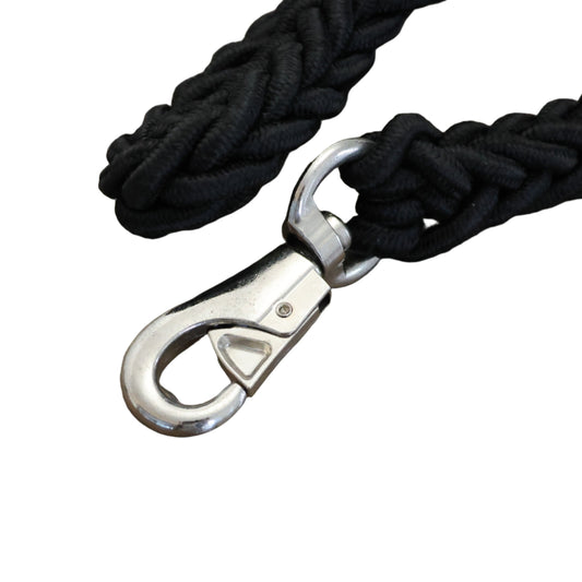 Rope Lead Black - Pure Dog K9
