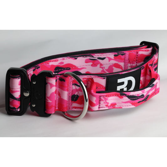 5cm Tactical Collar Pink Camo