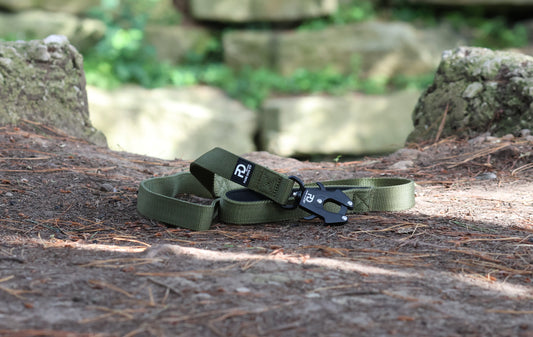 150cm Sport Lead Khaki - Pure Dog K9