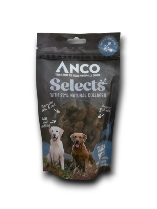 Anco Selects Duck Bites with Collagen 85g - Pure Dog K9