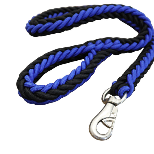 Rope Lead Black & Blue