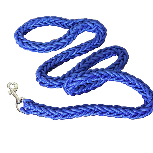 Rope Lead Blue 2" Medium - Pure Dog K9