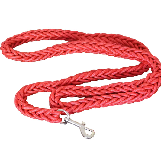 Rope Lead Red 2" Medium - Pure Dog K9