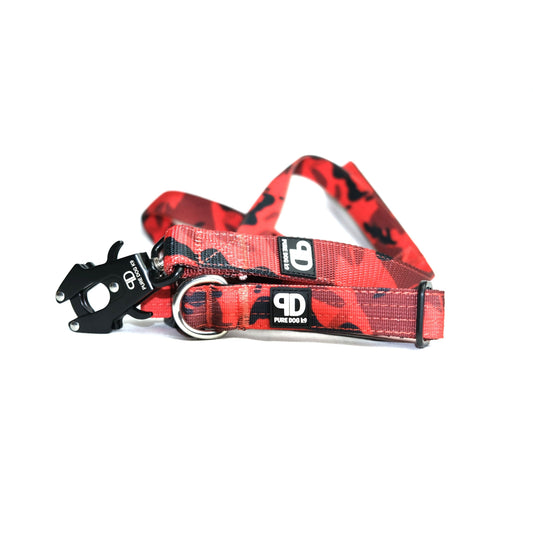 2.5cm Tactical Collar and Lead Set