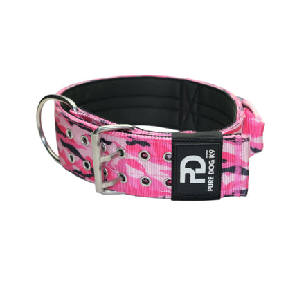 7cm Sport Collar Pink Camo