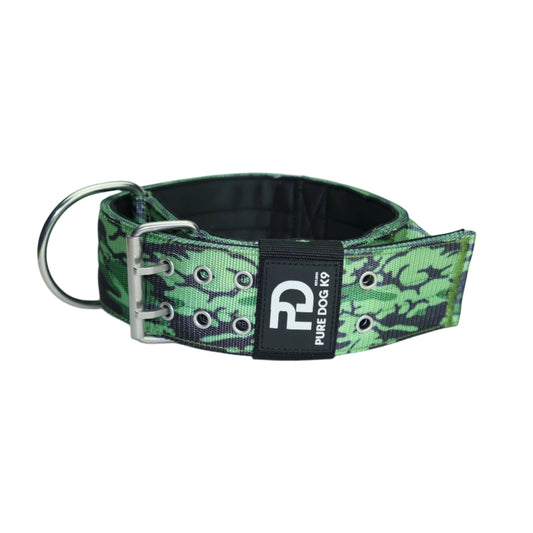 7cm Sport Collar Green Camo