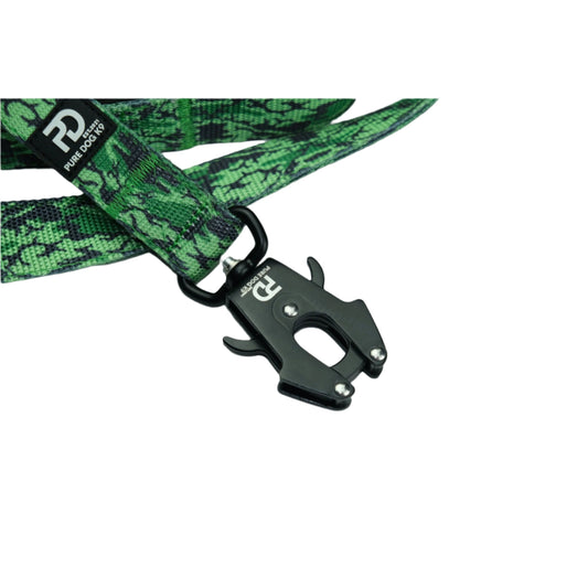 150cm Sport Lead Green Camo - Pure Dog K9